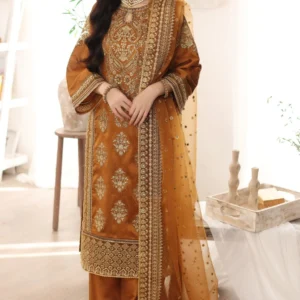 MGS-06 AABROO 3PC Raw Silk STITCHED I UNSTITCHED
