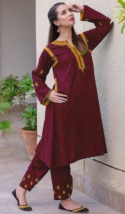 2 piece women stitched suit